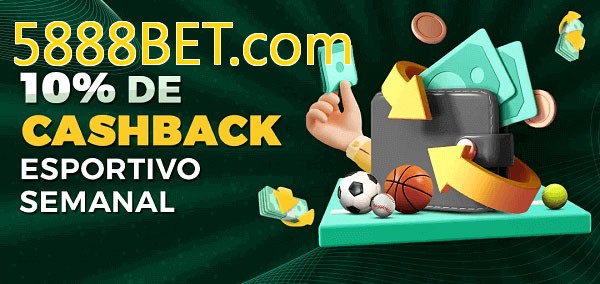 10% de bônus de cashback na 5888BET.com