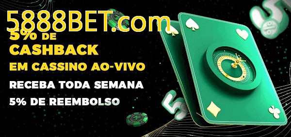 Promoções do cassino ao Vivo 5888BET.com